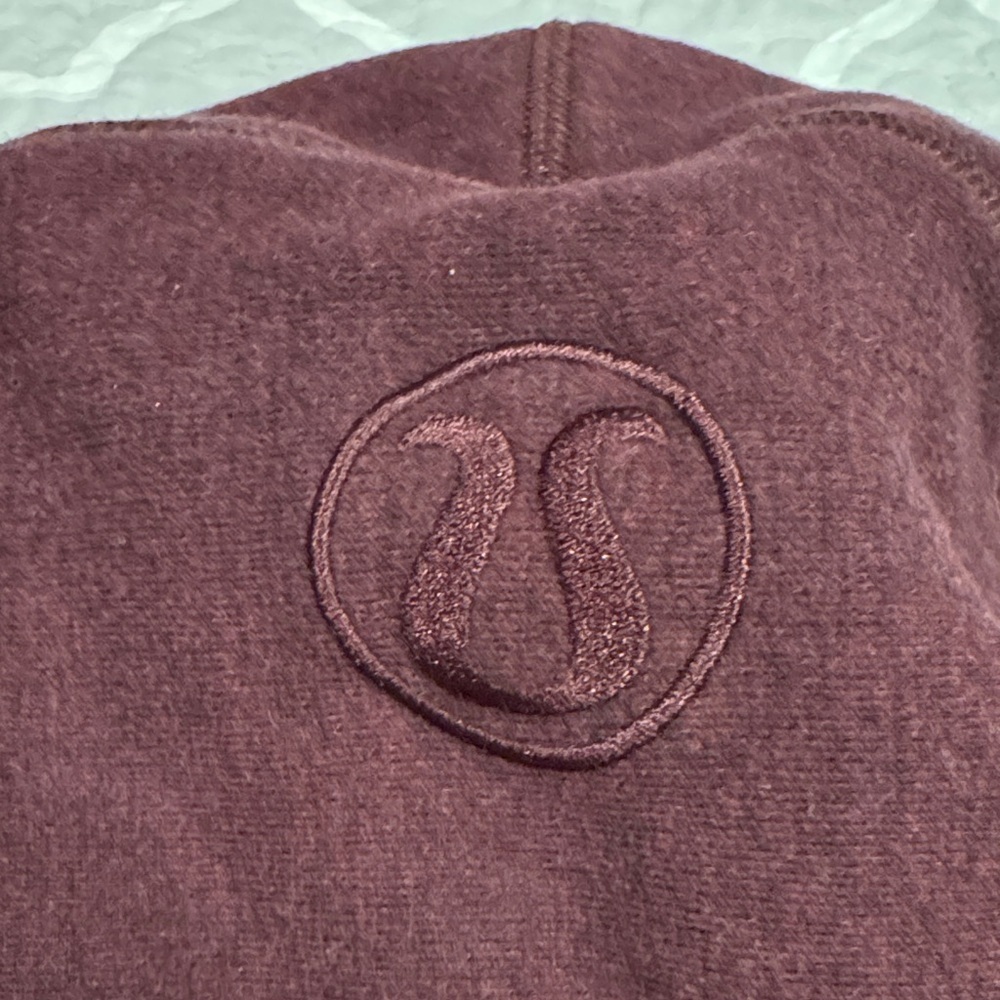 Lululemon Athletica Deep Burgundy Scuba Full Zip - Picture 6 of 7